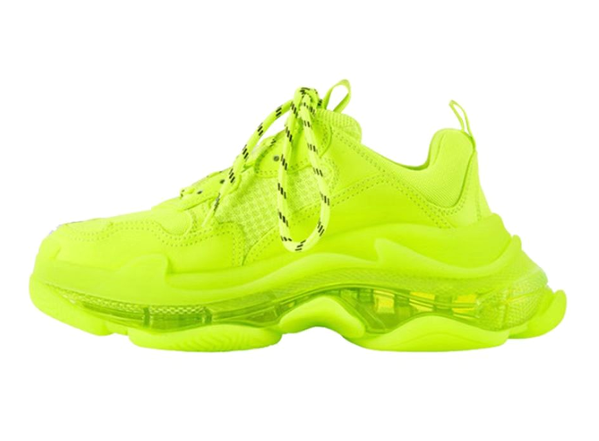 Balenciaga Triple S Clear Sole Fluo GREEN