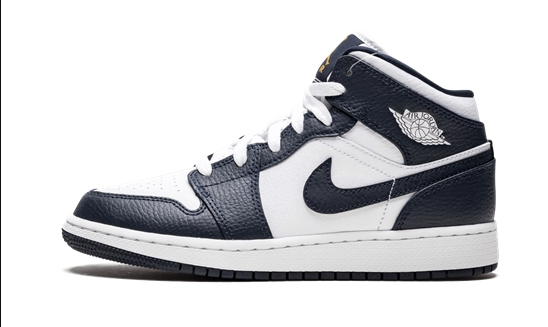 Air Jordan 1 Mid Obsidian