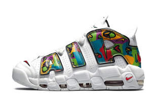 Nike Air More Uptempo Peace, Love, Swoosh