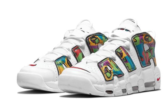 Nike Air More Uptempo Peace, Love, Swoosh