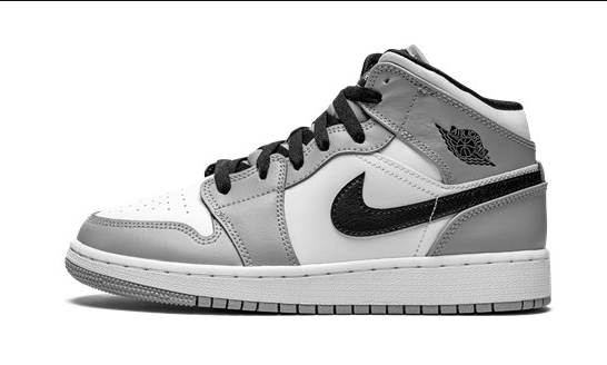 Air Jordan 1 Mid GS “Light Smoke Grey”