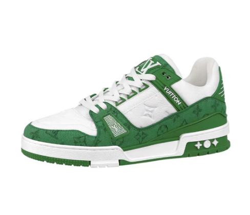 Louis Vuitton LV Trainer Green White