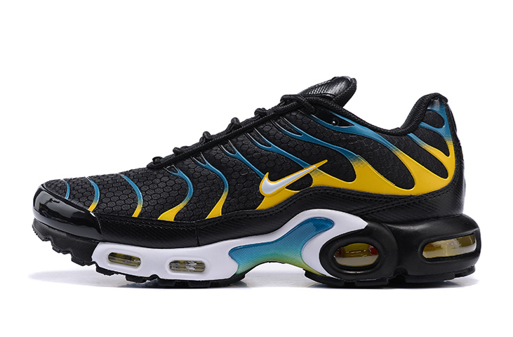 Nike Air Max Plus Black Teal Yellow