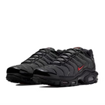 Nike Air Max Plus Black University Red Reflective Silver