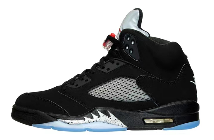 Air Jordan 5 Retro Black Metallic