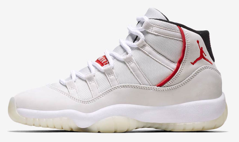 Jordan 11 Retro Platinum Tint