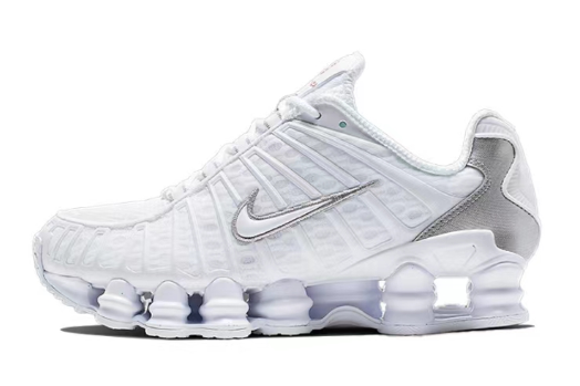 Nike Shox TL White Metallic Silver