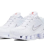 Nike Shox TL White Metallic Silver