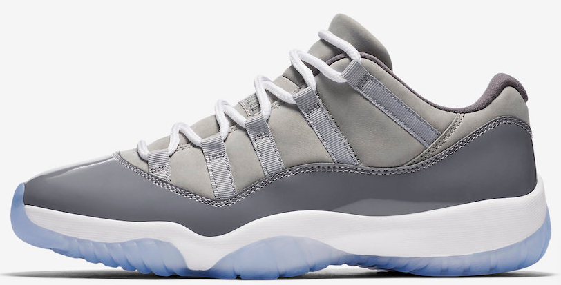 Jordan 11 Retro Low Cement Grey