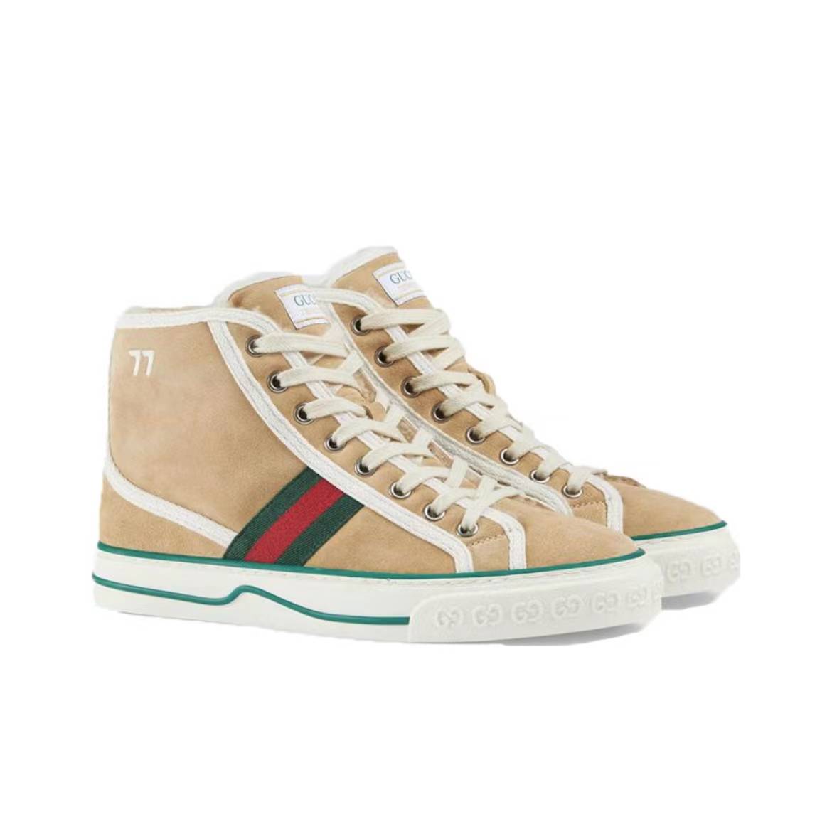 Gucci Tennis 1977 High Butter Cotton